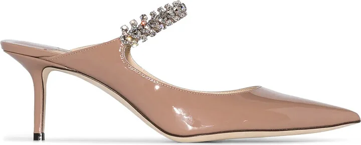 65mm Bing leather mules