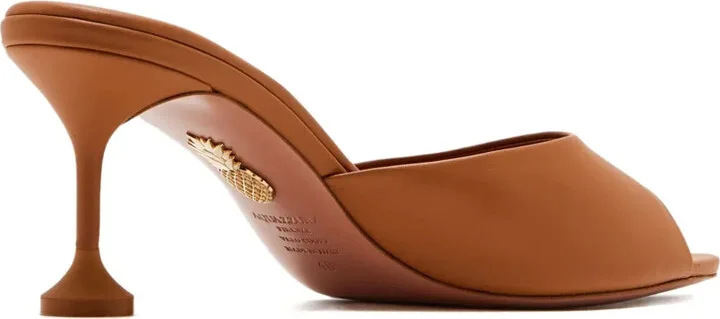 65mm Bisous pointed-toe stiletto mules - Image 4