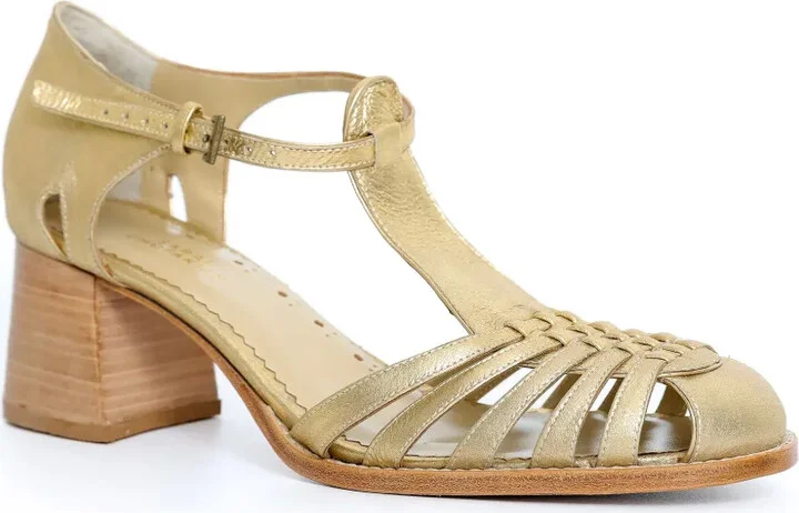 65mm Boheme metallic sandals - Image 2