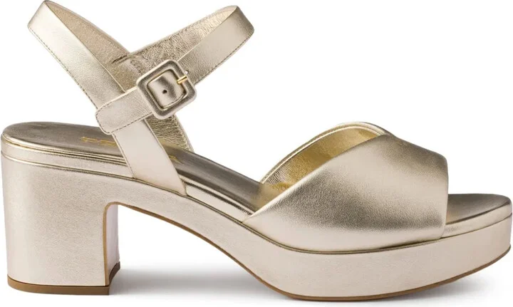 65mm Buckle-Strap Platform Sandals