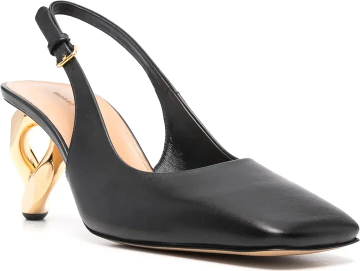 65mm Chain-Heel Pumps - Image 2