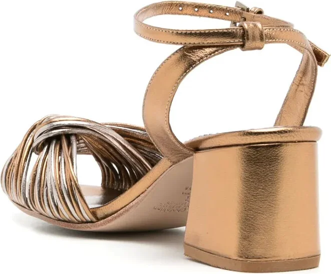 65mm Colagem leather pumps - Image 3