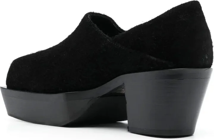 65mm Cowboy leather clogs - Image 3