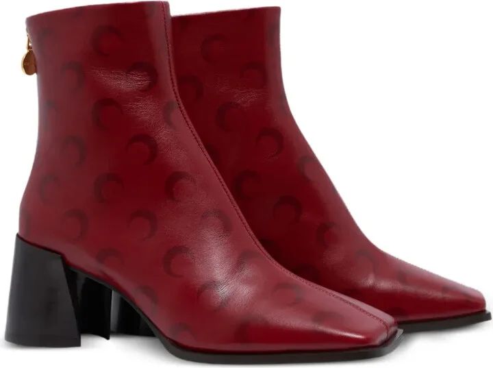 65mm Crescent Moon-print boots - Image 2