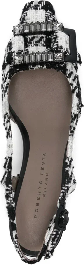 65mm Crystal-Buckle Pumps - Image 4