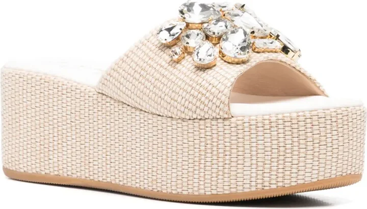 65mm Crystal-Embellished Sandals - Image 2