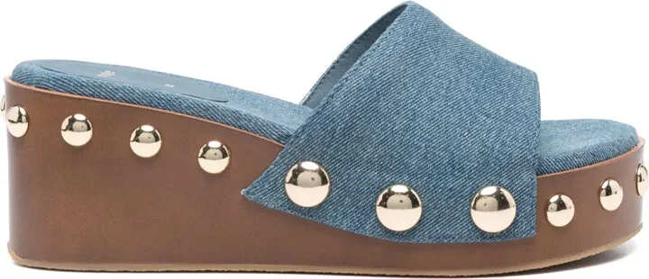 65mm Denim Sandals