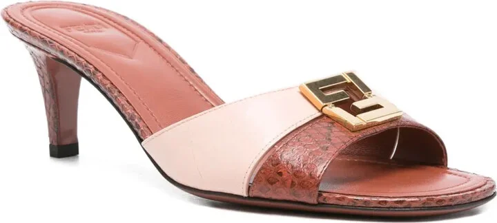 65mm FFold heeled sandals - Image 2