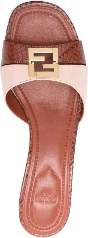 65mm FFold heeled sandals - Image 4