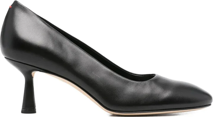 65mm Giotta round-toe calf leather pumps