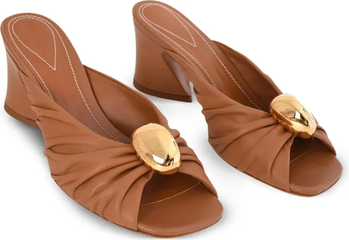 65mm Gleam mules - Image 2