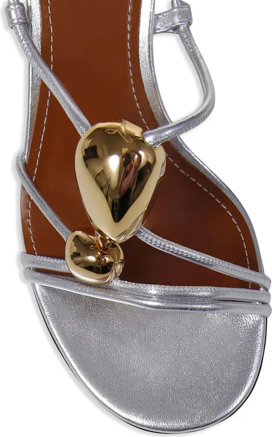 65mm Gleam strappy sandals - Image 4