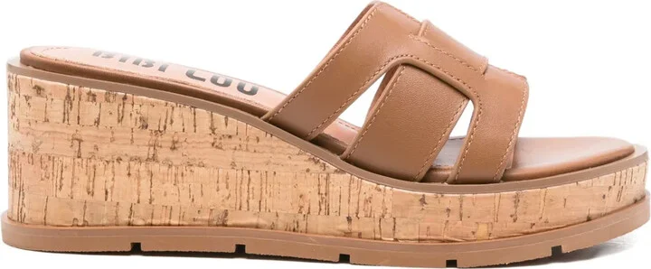 65mm Holly leather sandals