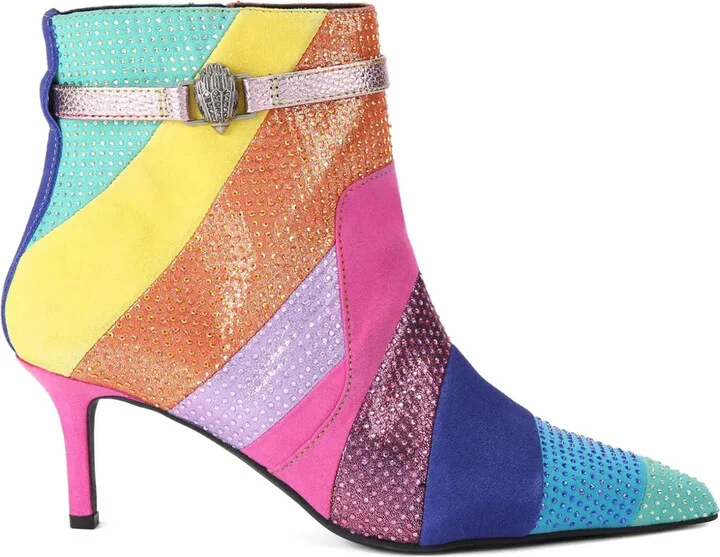 65mm Kensington embellished ankle boots