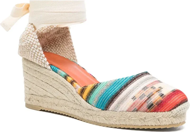 65mm Knitted Espadrilles - Image 2