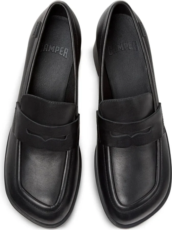 65mm Kora leather loafers - Image 3