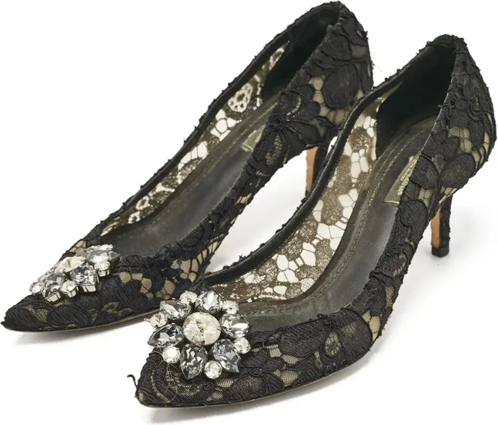 65mm Lace Pumps - Image 2