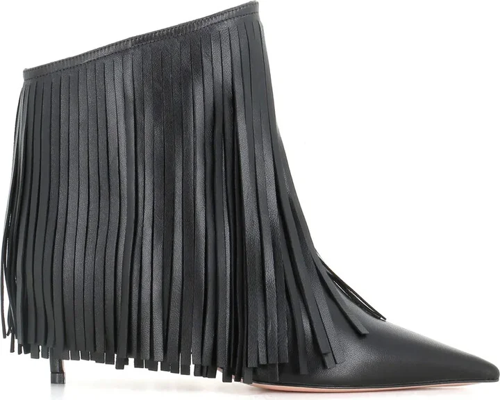 65mm Leather Ankle Boots