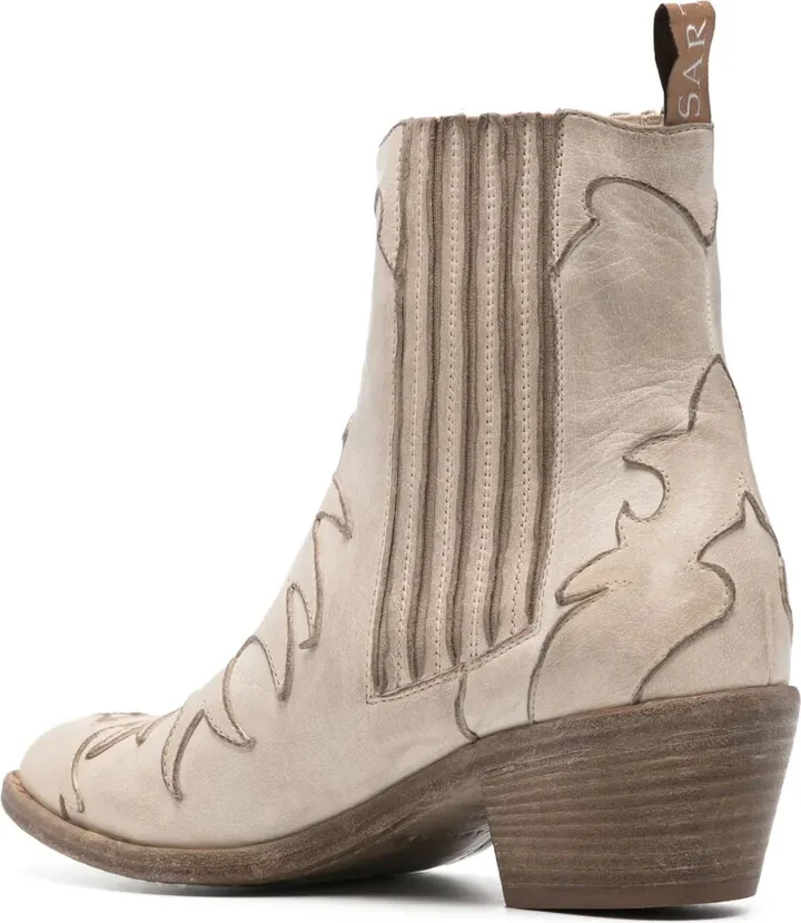 65mm Leather Boots - Image 3