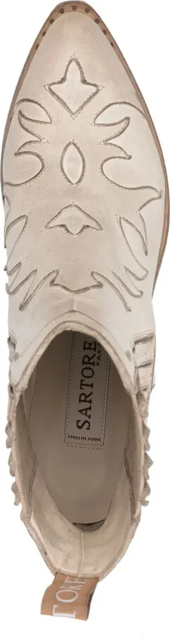 65mm Leather Boots - Image 4