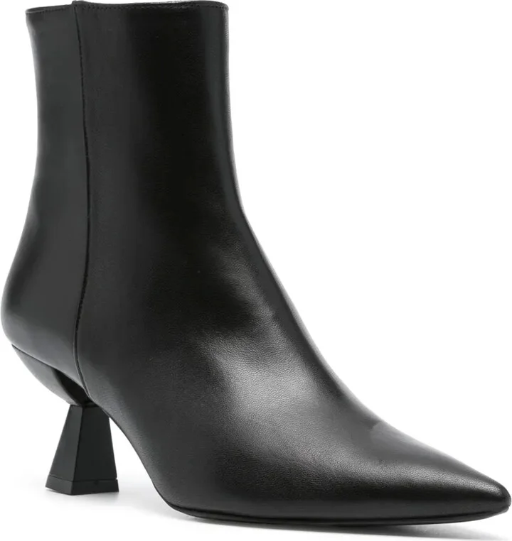 65mm Leather Boots - Image 2
