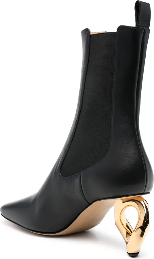 65mm Leather Boots - Image 3