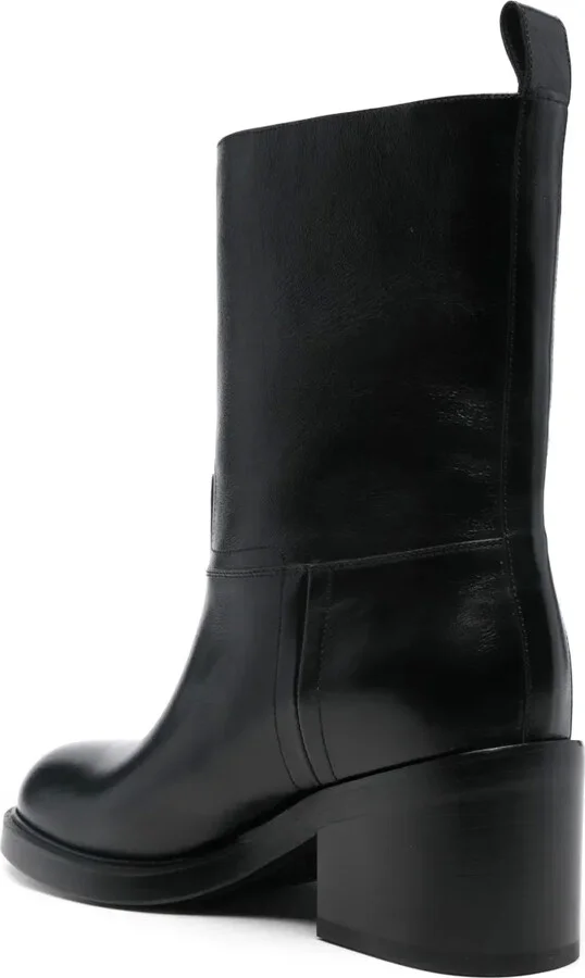 65mm Leather Boots - Image 3
