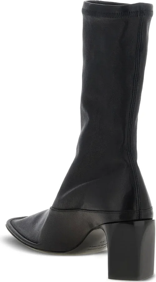 65mm Leather Boots - Image 4