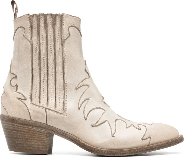 65mm Leather Boots