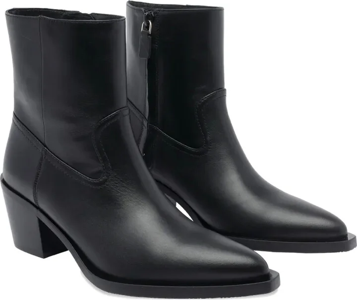 65mm Leather Cowboy Boots - Image 2