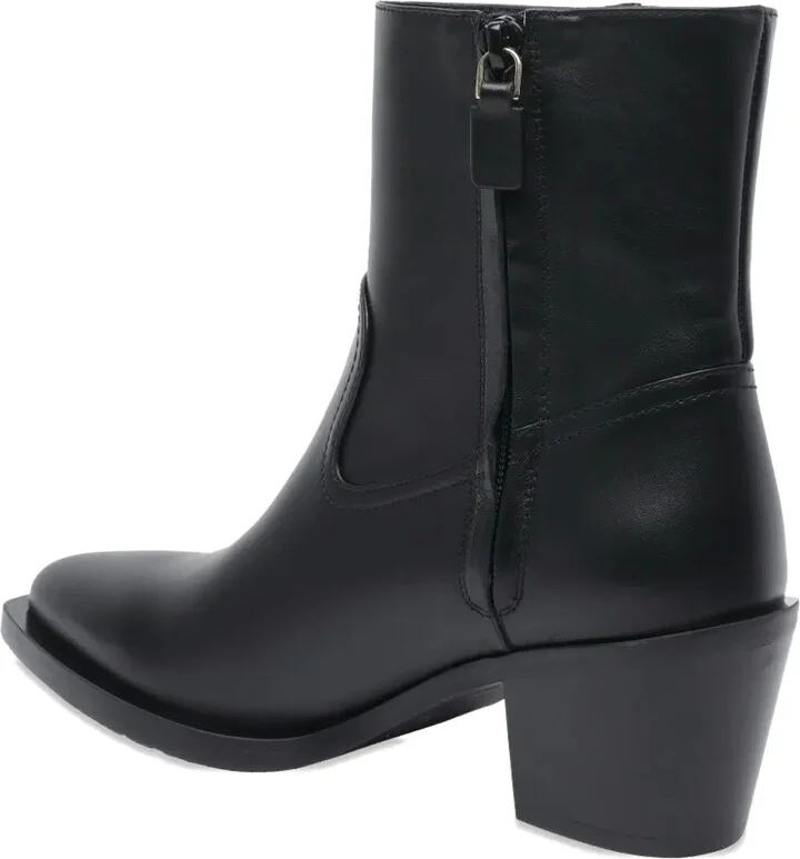 65mm Leather Cowboy Boots - Image 4