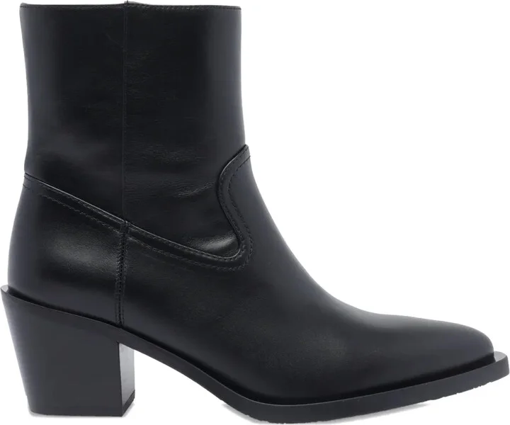 65mm Leather Cowboy Boots