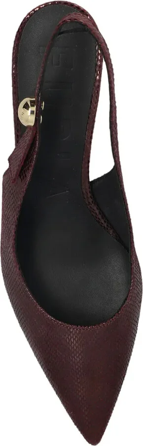65mm Leather Heeled Pumps - Image 4