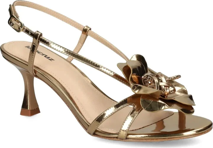 65mm Leather Heeled Sandals - Image 2