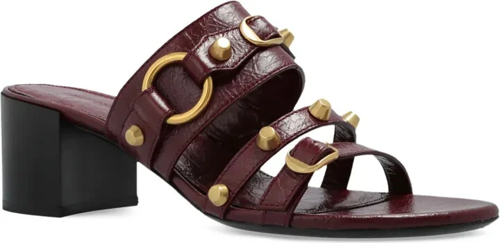 65mm Leather Heeled Sandals - Image 2