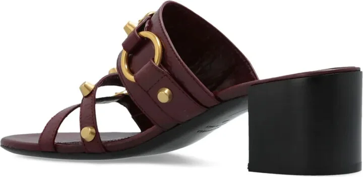 65mm Leather Heeled Sandals - Image 3