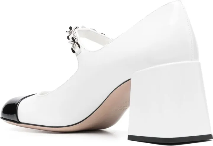 65mm leather Mary Jane pumps - Image 3