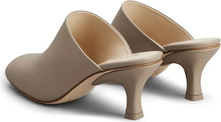 65mm Leather Mules - Image 3
