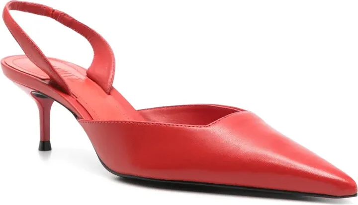65mm Leather Pumps - Image 2