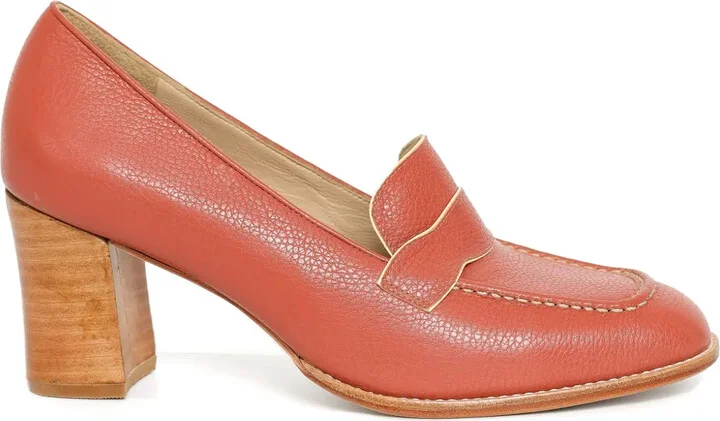 65mm Leather Pumps