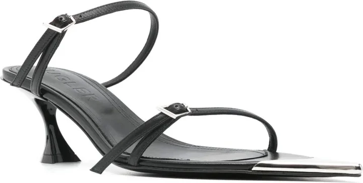 65mm Leather Sandals - Image 2