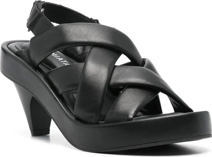 65mm Leather Sandals - Image 2