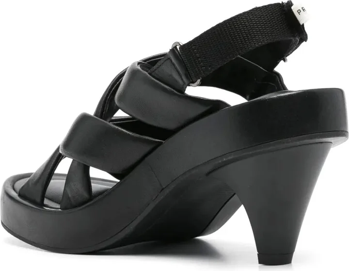 65mm Leather Sandals - Image 3