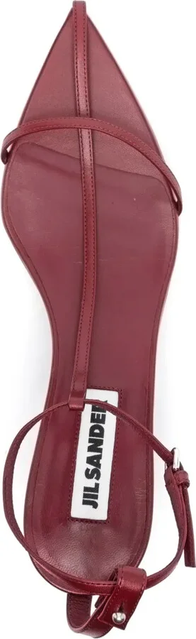 65mm Leather Sandals - Image 4