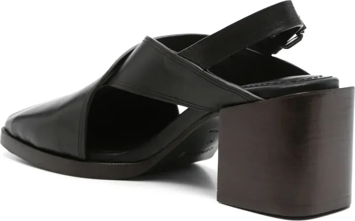 65mm Leather Sandals - Image 3