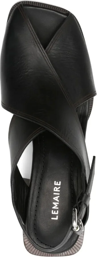 65mm Leather Sandals - Image 4