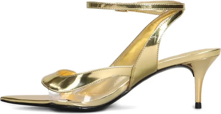 65mm Leather Sandals - Image 4