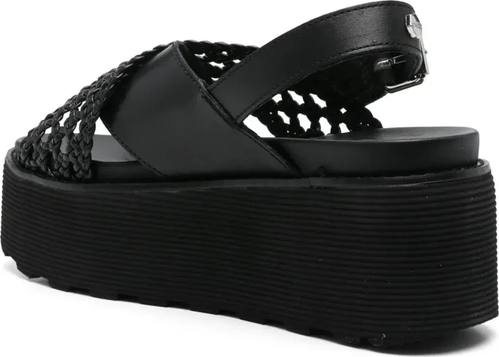 65mm Leather Sandals - Image 3