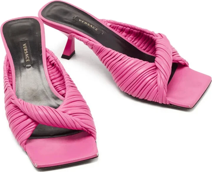 65mm Leather Sandals - Image 3