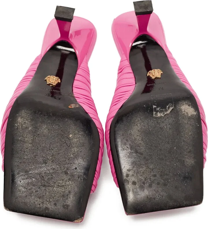 65mm Leather Sandals - Image 5